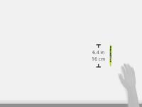 Fluoriscerende Markeerstift Pilot Frixion Light Fluorescerend Afgeschuind Wisbare inkt Geel (12 Stuks) - thumbnail