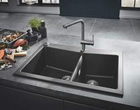 Grohe Minta Keukenkraan Met L Uitloop En Uittrekbare Mousseur RVS-Look - thumbnail