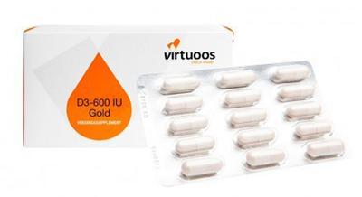 Virtuoos D3-600 IU Gold Capsules