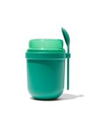 HEMA Yoghurt to go beker groen 500ml - thumbnail