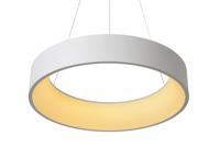 Lucide TALOWE LED - Hanglamp - Ø 60 cm - LED Dimb. - 1x39W 3000K - Wit - thumbnail