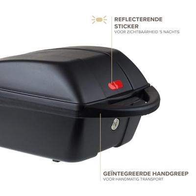 Polisport bagagedrager-box "move mik 2.0". luggage carrier box move mik 1l black Polisport bagagedrager-box "move mik 2.0". luggage carrier box move mik 1l black