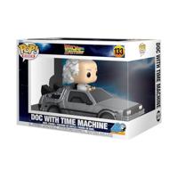 Back to the Future Funko Pop Rides Vinyl: Doc with Time Machine - thumbnail