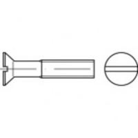 TOOLCRAFT TO-5361303 Verzonken schroeven M6 65 mm Sleuf RVS A2 50 stuk(s) - thumbnail