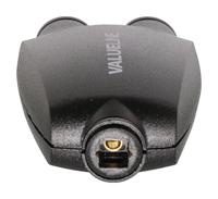 Valueline VLASP2502 audio-verdeler Zwart - thumbnail