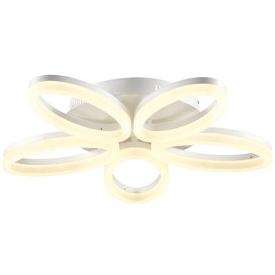 LED Plafondlamp - Plafondverlichting - Avantgarde - 40W - Natuurlijk Wit 4000K - Wit Aluminium