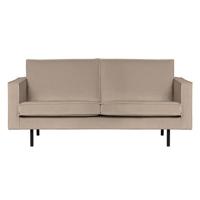 WOOOD 2,5-zits Bank 'Rodeo' Velvet, kleur Khaki - thumbnail