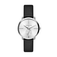 Horlogeband Michael Kors MK2658 Leder Zwart 16mm - thumbnail