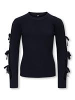 Kids ONLY winter sweater meisjes - blauw - KogNatascha - gebreid - thumbnail