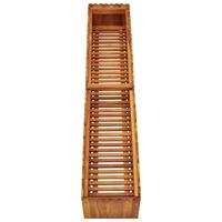 Plantenbak verhoogd 150x30x25 cm massief acaciahout - thumbnail