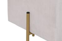 Voetensteun DKD Home Decor Roze Metaal Polyester (45 x 45 x 45 cm) - thumbnail