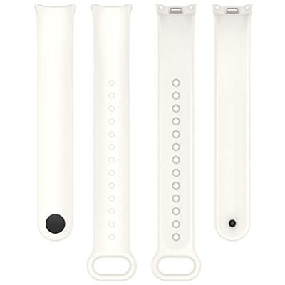 Siliconen bandje - Roomwit - Xiaomi Smart Band 8 & 9 Siliconen bandje - Roomwit - Xiaomi Smart Band 8 & 9