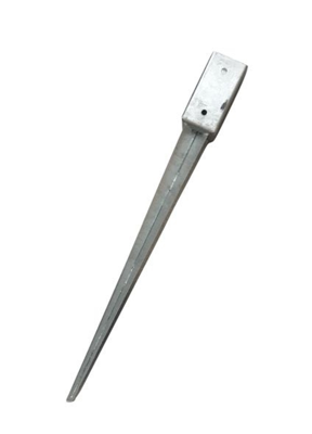 Waelbers Paalhouder kort 91x91 mm, thermisch verzinkt (FV) - 1 Stuk(s) - 426923.99