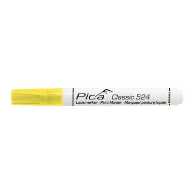 Pica 524/44 Lakmarker 2-4mm ronde tip geel,10st. - thumbnail