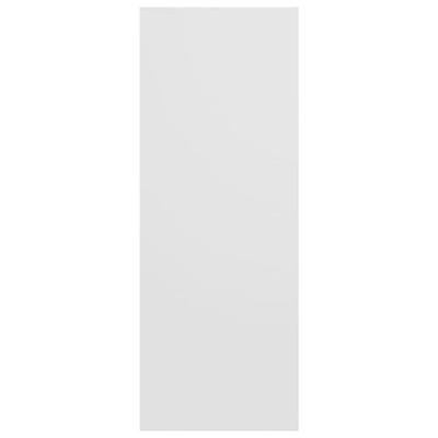 VidaXL Wandtafel 105x30x80 cm bewerkt hout wit