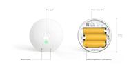 Airthings Wave Mini Luchtkwaliteitssensor werkt op batterijen - thumbnail