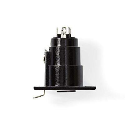 Nedis XLR-Connector | Female | Chassis | 5.0 mm | 1 stuks - COTP15911BK COTP15911BK Nedis XLR-Connector | Female | Chassis | 5.0 mm | 1 stuks - COTP15911BK COTP15911BK