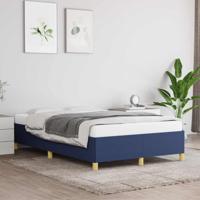 Bedframe zonder matras 120x190 cm stof blauw - thumbnail