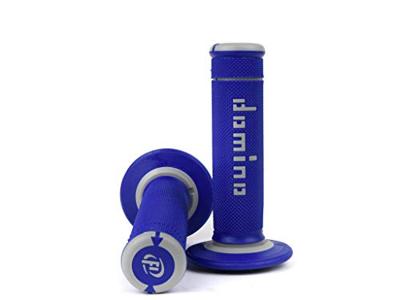 Domino rubber handvat "a190 rubber grip a190 bl/gr 118mm closed