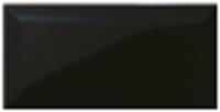 Sottocer Metro Wandtegel | 10x20 cm | Glans Zwart - thumbnail