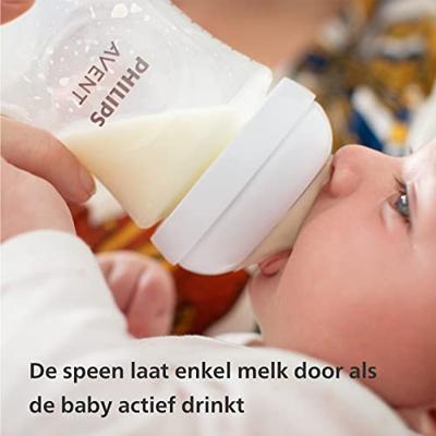 Flesje 260 ml Philips AVENT Natural Response doorzichtig