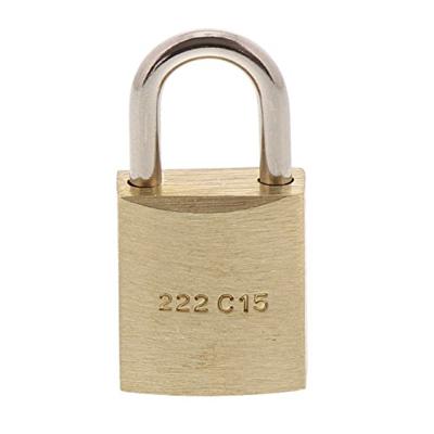 Burg Wächter 4er Set Quadro 222 15 SB Hangslot Gelijksluitend Messing Sleutelslot