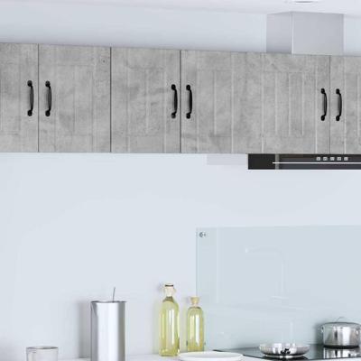 Keukenkast aan de muur Beton Grijs 30 x 31 x 40 cm Bewerkt hout Keukenkast aan de muur Beton Grijs 30 x 31 x 40 cm Bewerkt hout