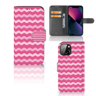 iPhone 13 Mini | Telefoon Hoesje | Waves Pink iPhone 13 Mini | Telefoon Hoesje | Waves Pink
