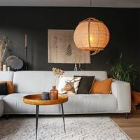 QAZQA Oosterse hanglamp bruin 58 cm - Pascal - thumbnail