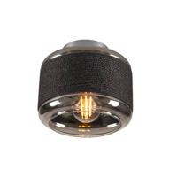 SLV Glazen plafondlampPantilo Rope 19 Ø 19cm - goud met amber - 1007593 - thumbnail