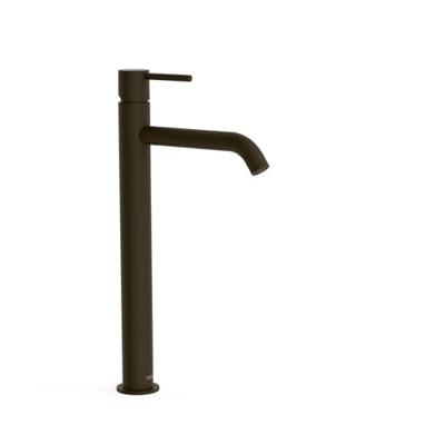 Wastafelmengkraan Tres Study Exclusive 38,5 cm 1-Knop Rond Zwart Brons Tres