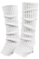 Papillon Enkelwarmers wit 40 cm - thumbnail