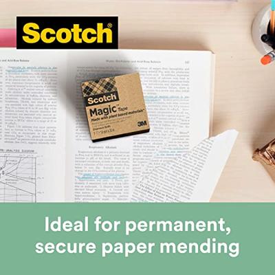 Scotch Plantaardige plakband - transparant- 9st. - thumbnail