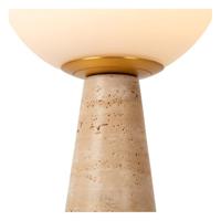 Lucide EVIN - Tafellamp - 1xE27 - Opaal - thumbnail