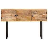 vidaXL Dressoir 116x35x75 cm massief mangohout - thumbnail