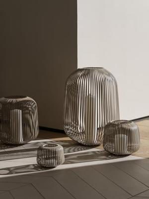 Blomus Lito Lantaarn Large Steel Grey 45 cm