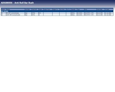 Stabilisatorlager aan draagarm ADG08056