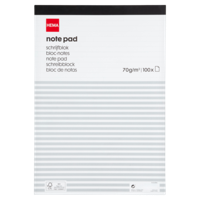 HEMA Schrijfblok A4 Gelinieerd - thumbnail