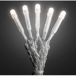 Micro LED lichtsnoer transparant met 100 warm witte lampen Micro LED lichtsnoer transparant met 100 warm witte lampen