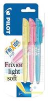 Markeerstift pilot frixion soft pastel 3st assorti - thumbnail