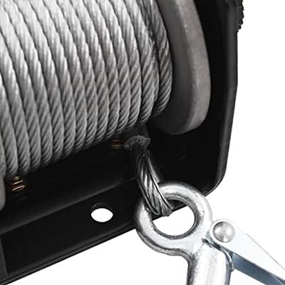 VidaXL Elektrische lier 12v 907 kg met afstandsbediening VidaXL Elektrische lier 12v 907 kg met afstandsbediening