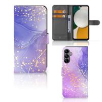 Hoesje voor Samsung Galaxy A34 Watercolor Paars - thumbnail