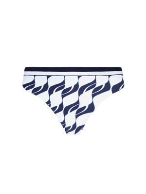 Lise Charmel Bikinislip ABB0396 - Danse de Vagues Blauw/Wit Comfort Fit