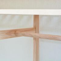 VidaXL Kledingkast stof en grenenhout 110x40x170 cm - thumbnail