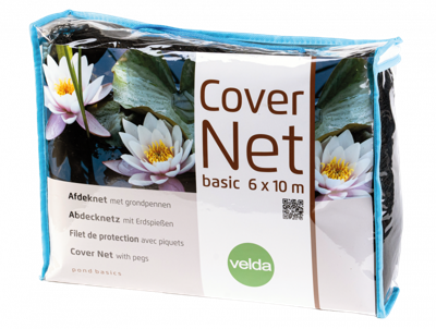 Afdeknet vijver 6 x 10 meter Velda VT - Vt