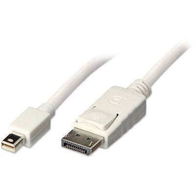 DisplayPort kabel LINDY 41057 2 m Wit