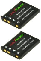 ChiliPower Li-40B / Li-42B accu voor Olympus - 800mAh - 2-Pack - thumbnail