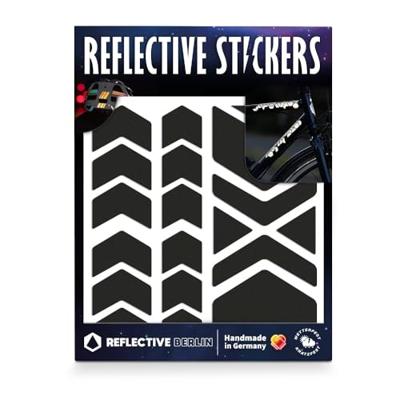 REFLECTIVE BERLIN reflex-stickers "shapes" refl.sticker refl.berlin chevrons black