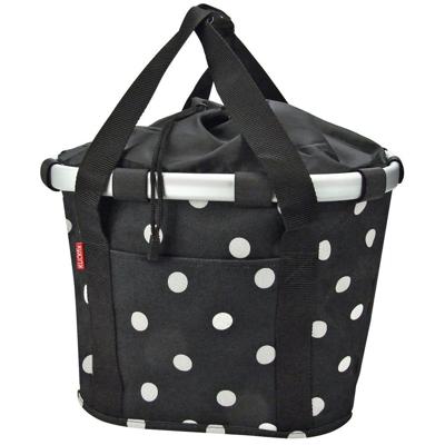 Rixen Kaul Fietsmand Reisenthel Mand KLICKfix Zwart Dots Rixen Kaul Fietsmand Reisenthel Mand KLICKfix Zwart Dots