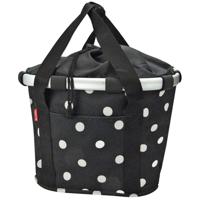 Rixen Kaul Fietsmand Reisenthel Mand KLICKfix Zwart Dots - thumbnail